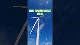 Standing under a moving wind turbine in Denmark windturbine windenergy Denmark [upl. by Tengler]