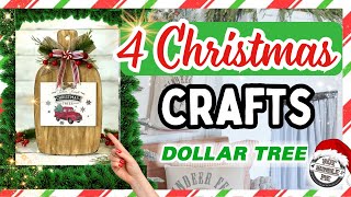 🐓Farmhouse CHRISTMAS DIY CRAFTS  Dollar Tree Christmas DIYS [upl. by Moberg]