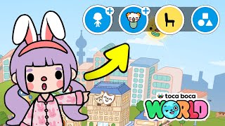 NOBODY THOUGHT TO DO IT 😮 30 NEW Secrets and Hacks  Toca Boca World 🌏 [upl. by Ariday]