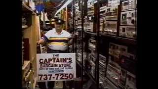 The Captains Bargain Store 1994 TV commercial [upl. by Htenywg658]