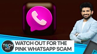 WhatsApp Pink A fake version of WhatsApp  WION Tech It Out [upl. by Ynnij32]