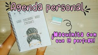 ✨Vamos armar juntos mi agenda personal 🤎DIY✨ [upl. by Betsy872]