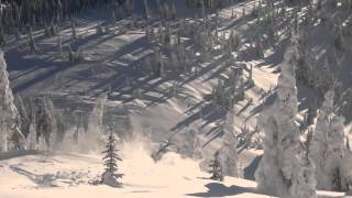 Winter at Whitefish Mountain Resort [upl. by Sorensen216]