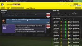 Football Manager 2014 Lets Play  Sutton United 1 [upl. by Tol]