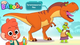 Learn DINOSAURS with Club Baboo DINO FACTS  Learning about the TRex and more Dinos [upl. by Felise87]