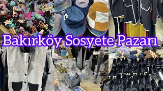 BAKIRKÖY SOSYETE PAZARI 😍🛒🛍️ 24 Kasım 🌺 Keyifli seyirler 🌺 [upl. by Cuhp]