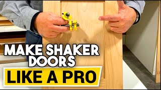 Learn the steps to easy DIY shaker cabinet doors [upl. by Beverly]