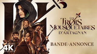 LES TROIS MOUSQUETAIRES  DARTAGNAN  Bandeannonce officielle 4K Suisse [upl. by Akinehc507]