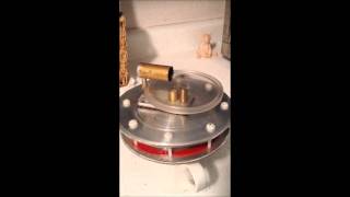 Flat Ringbom LTD Stirling engine [upl. by Pish276]