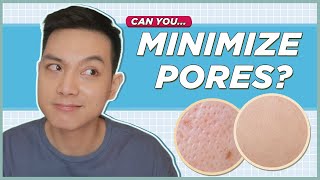 How to MINIMIZE PORES Realistic Ways to Get quotSmaller Poresquot Filipino  Jan Angelo [upl. by Notyalk22]