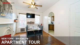 Park Slope Brooklyn New York  Furnished 3Bedroom Duplex Apartment Video Tour [upl. by Camila453]