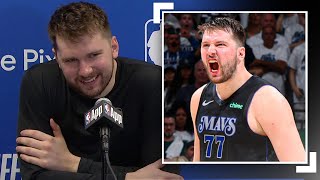 Luka Doncic Full Presser After His GAMEWINNER 👀  May 24 2024 [upl. by Germain]