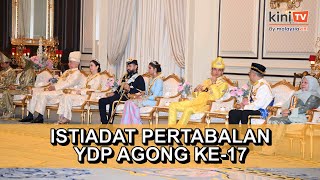 RajaRaja Melayu berangkat tiba ke Istiadat Pertabalan Yang DiPertuan Agong [upl. by Llatsyrc]