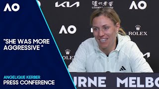 Angelique Kerber Press Conference  Australian Open 2024 First Round [upl. by Obrien540]