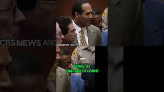 Jury Announces OJ Simpsons Not Guilty Verdict truecrimestories crime court shorts reels [upl. by Akerdal885]