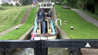 Grand Union Canal  Watford Lock Flight [upl. by Aronek264]