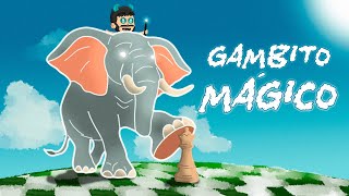 👉 ENAMORADO del Gambito MÁGICO 🐘☎️ [upl. by Ahsemo]