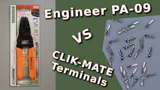 Engineer PA09 vs Molex CLICKMATE Terminals [upl. by Felix330]