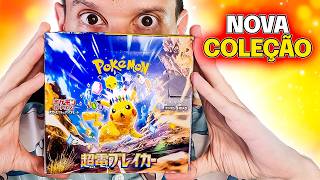 ABRI A NOVA COLEÇÃO PIKACHU SUPER ELETRIC Breaker  CAPITÃO HUNTER CARTAS POKEMON TCG [upl. by Areik459]