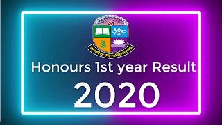 Honours 1st year results 2020 National University of Bangladesh [upl. by Coit947]