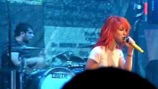 Paramore Ignorance NEW SONG Live  Savemart Center Fresno 051909 [upl. by Arahd504]