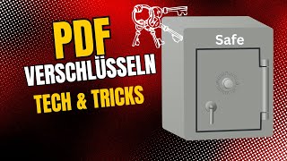 PDF verschlüsseln So schützt du deine PDFDatei online und kostenlos mit PDF24 [upl. by Cirdla]