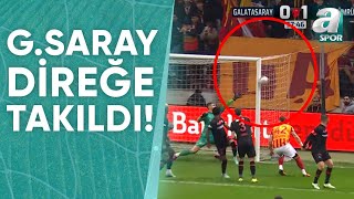 Galatasaray Fatih Karagümrük Karşısında Direğe Takıldı [upl. by Aluk]