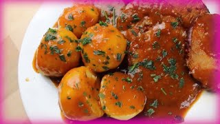 Omas Kassler 🥩 mit leckerer Sauce selber machen Minutensteaks rezepte schnelles Rezept [upl. by Ennovi]