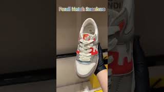 Fendi Match Sneakers Review fashionbrandshorts [upl. by Nonnelg]