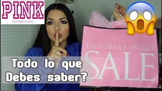 VICTORIA SECRETSPINK COMPRA BARATO TODO LO QUE TIENES QUE SABER ANTES DE COMPRAR SECRETOS TIPS [upl. by Eiramyllek]