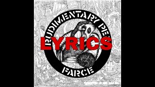 Rudimentary Peni  Farce Lyrics [upl. by Maje]