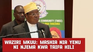 WAZIRI MKUU ASEMA MASHIA WANAYO DHAMIRA NJEMA KWA TAIFA HILI [upl. by Ynohtnakram54]