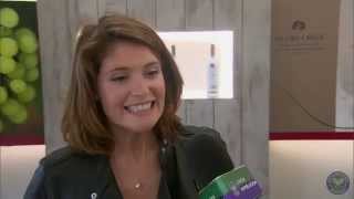 Gemma Arterton Live  Wimbledon interview [upl. by Sitnik]