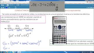 65 Conductancia Equivalente [upl. by Adolph]