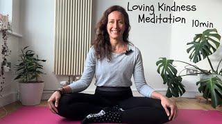 Loving Kindness Meditation Metta Meditation 10 min [upl. by Dinesh72]