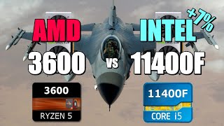 3600 vs 11400F  2060S 💥 CSGO 💥 Fortnite 💥 PUBG 💥 GTAV 💥 Overwatch [upl. by Yaluz111]