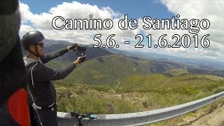 Camino de Santiago Snippet  800km Radtour durch Spanien  Jakobsweg [upl. by Loughlin]