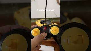 Remote control car  Automatic gate open and close shorts ytshorts car toys [upl. by Nnaeirual]