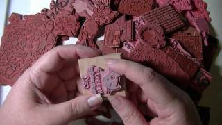 Unmounting Wood Mount Rubber Stamps [upl. by Anissa]