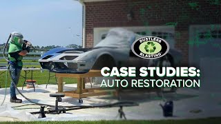 Dustless Blasting Case Studies Automotive Restoration [upl. by Bocock]