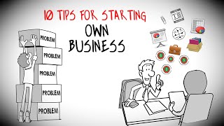 10 Tips for Starting your Own Business  Must Watch [upl. by Slen178]