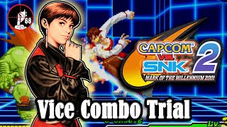 Vice Trials for Capcom vs SNK 2 【カプエス2】Hints in description [upl. by Madson]