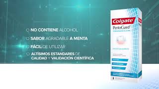 Colgate Periogard  Línea especializada para encías sanas [upl. by Irtimid]