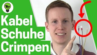 Kabelschuhe Crimpen ✅ ULTIMATIVE ANLEITUNG Wie Flachstecker richtig Pressen amp Crimpzange Benutzen [upl. by Dallas]