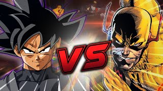 Goku Black VS Reverse Flash Animated DRAGON BALL vs DC Villain Death Battle [upl. by Nimocks]