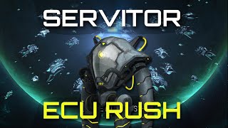 ｢Stellaris｣ Rushing Ecumenopolis as a Rogue Servitor [upl. by Eynobe]