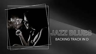 Slow jazz blues backing track in d [upl. by Lanaj]