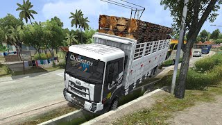 FULL MUATAN KAYU TRUCK SIMULATOR GAMETERPEROSOK DALAM KALI FULL HD [upl. by Mou]