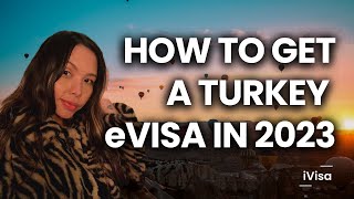 How to get a Turkey Tourist eVisa Online in 2023 I Step by Step turkeytravel evisa [upl. by Ahsiele]