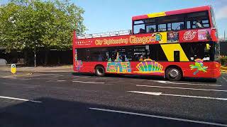 Bus Spotter Spotting Buchanan Bus Station Glasgow Scotland UK [upl. by Nealy761]